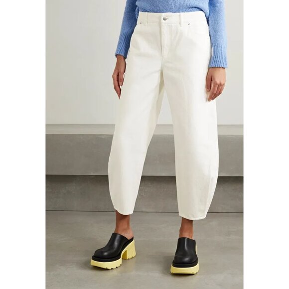 Tibi "Brancusi" Jeans in White, size 24 - Picture 2 of 15